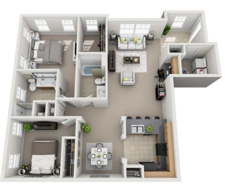 Camelia Floor plan